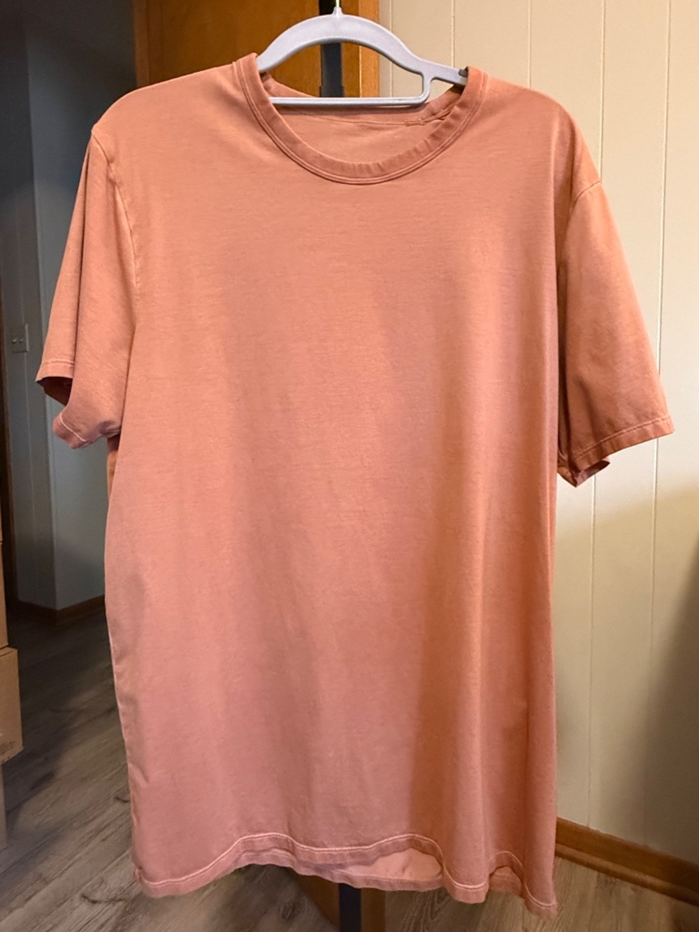 Lululemon Heavyweight Cotton T-Shirt Sedona Sunset Men’s Medium Rare